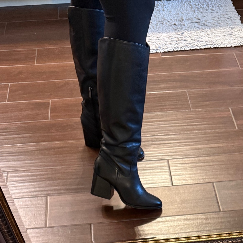 Vince Camuto Leila Black Tall Boots